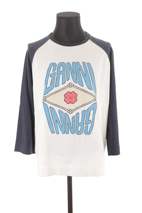 T-shirts Ganni  Blanc