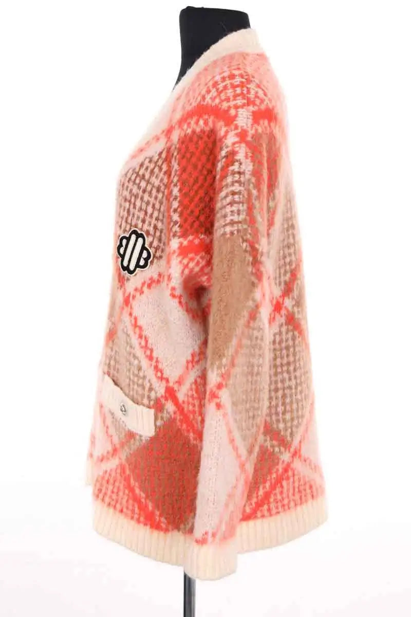 Cardigan Maje Orange en Laine