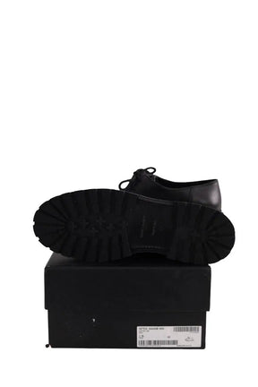 Chaussures à lacets Saint Laurent Noir en Cuir