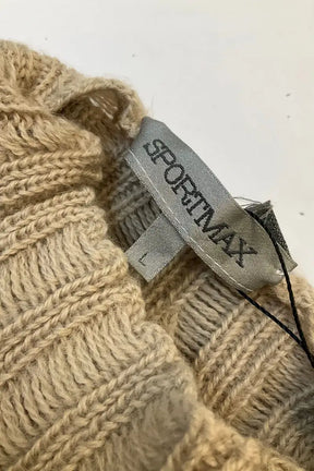 Pull Sportmax Beige en Laine