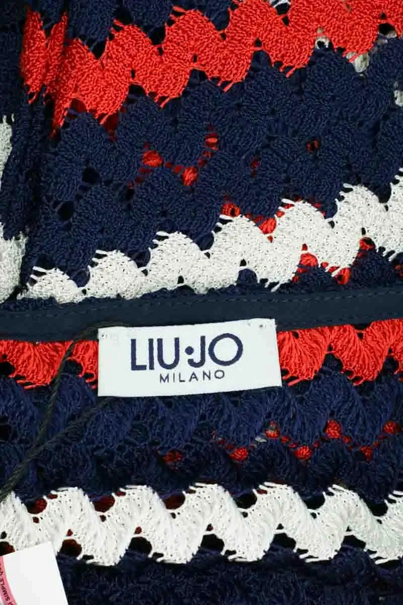 Top sans manche Liu Jo Bleu en Coton