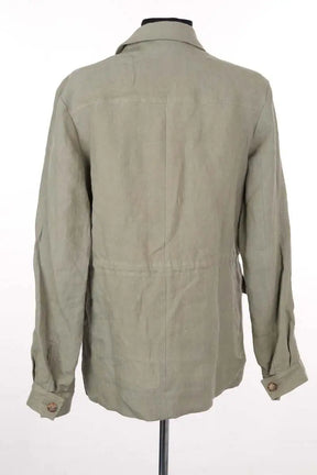 Veste Ines de la Fressange Kaki en Lin
