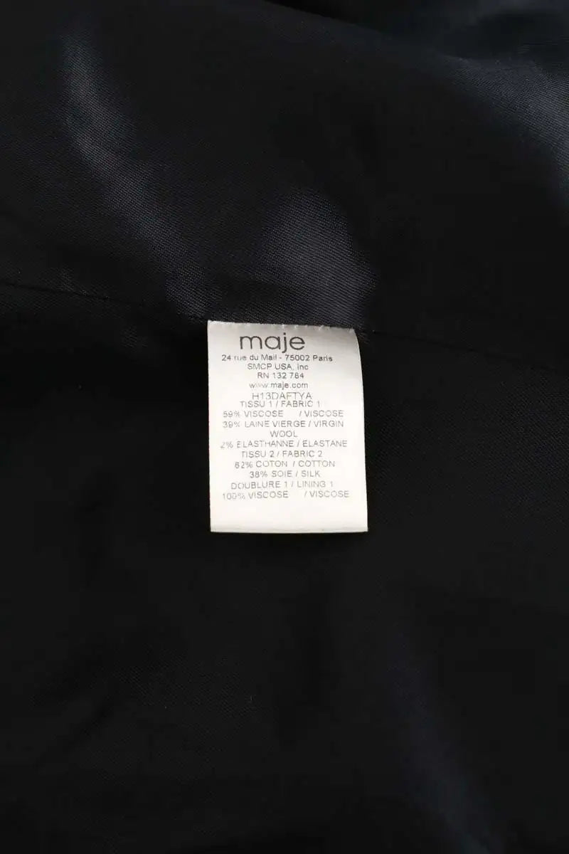 Blazer Maje  Noir