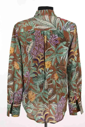Chemise Momoni Multicolore en Soie