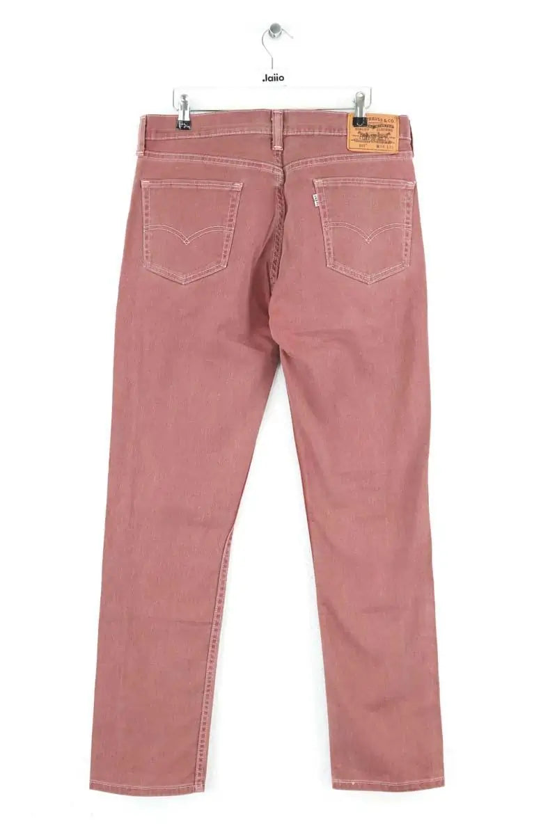 Jean slim Levi's Other Bordeaux