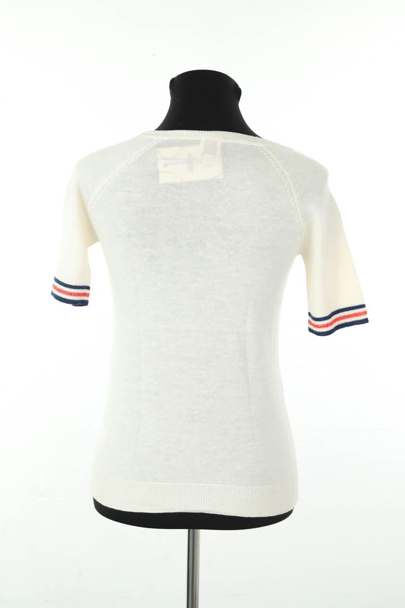 Top Ines de la Fressange  Blanc