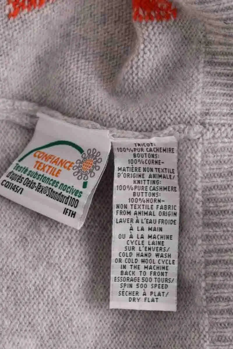 Cardigan Eric Bompard Gris en Cachemire