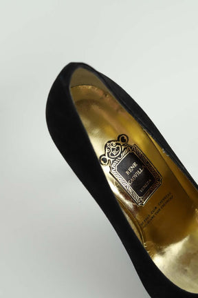 Talons Rene Caovilla  Noir