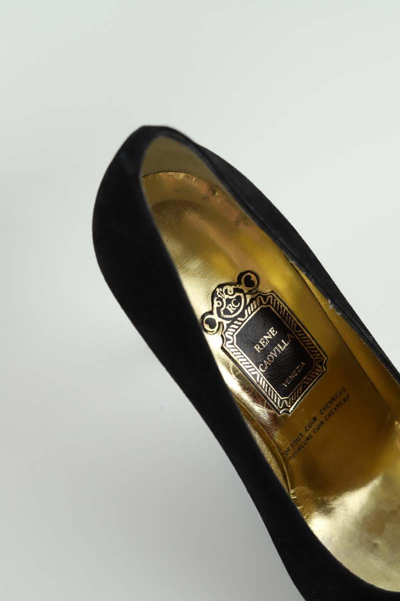 Talons Rene Caovilla  Noir