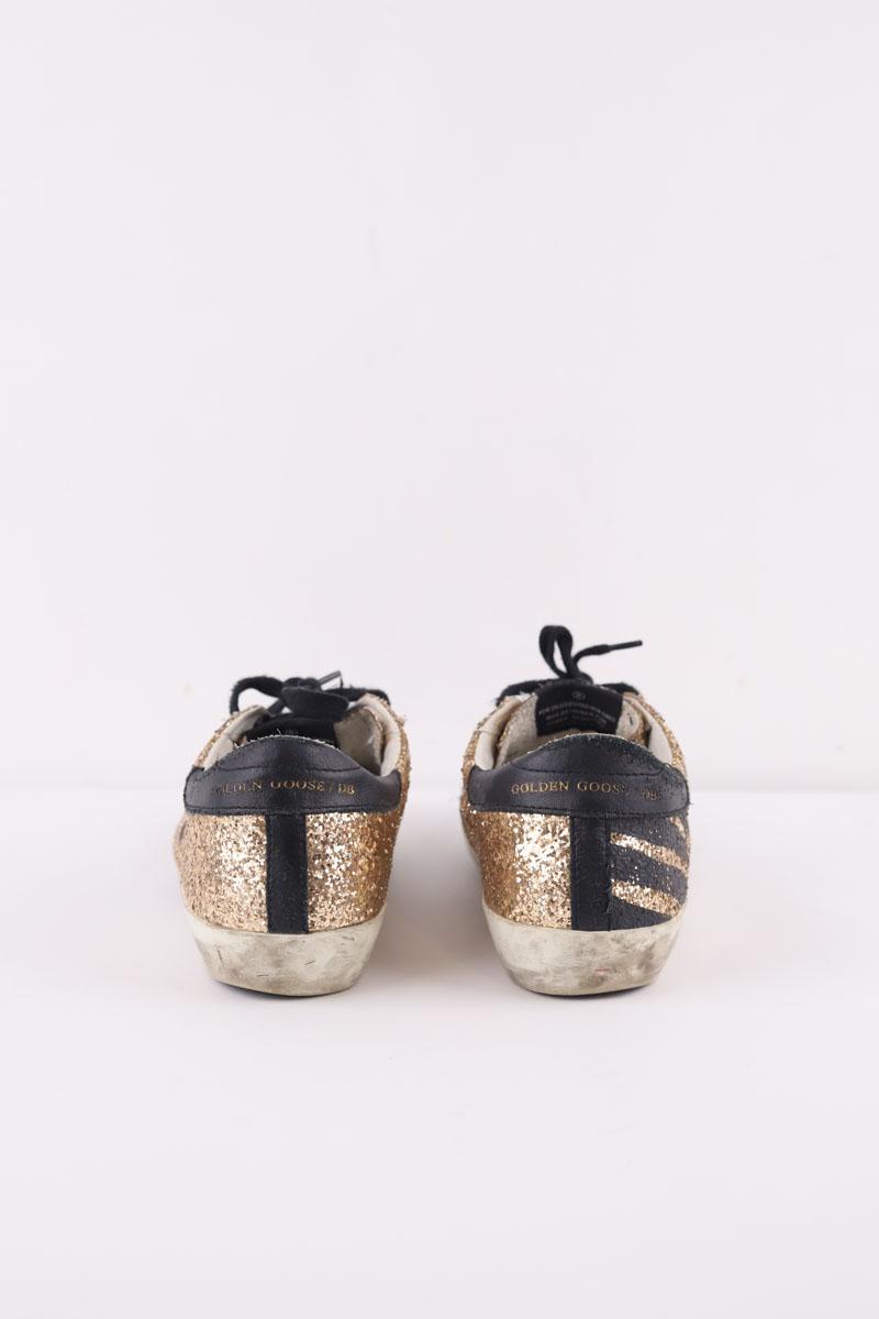 Baskets Golden Goose Superstar Doré