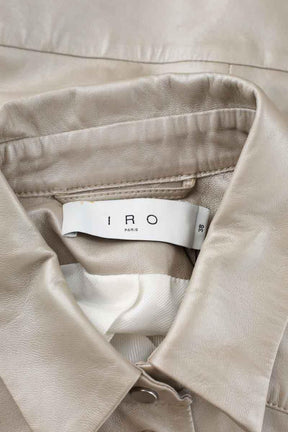 Veste en cuir Iro  Gris