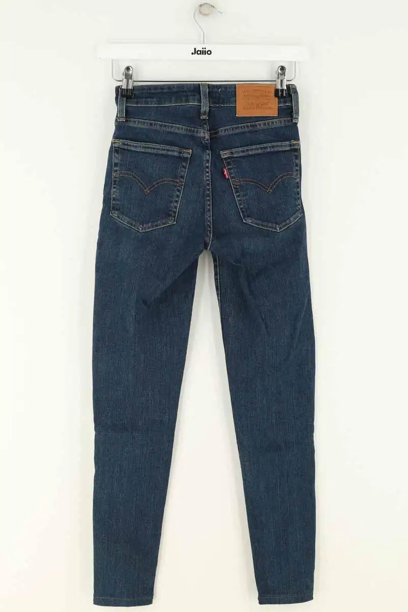Jean slim W23 L28 Levi's 721 Bleu en Coton