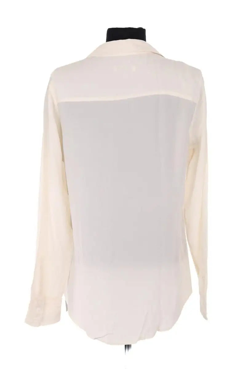 Chemise Equipment Ecru en Soie