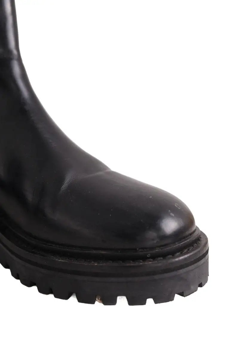 Bottes de motard Isabel Marant Noir en Cuir