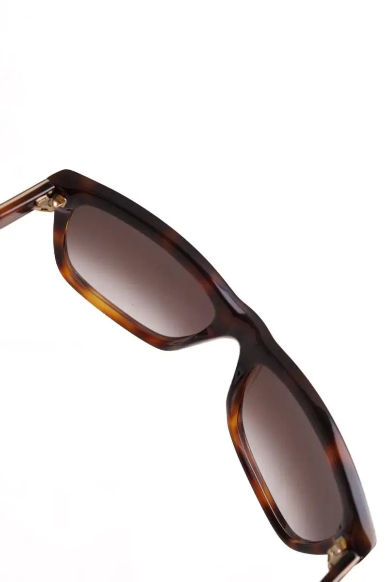 Lunettes de soleil Jimmy Choo Marron en Plastique