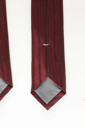 Cravate Dior  Bordeaux