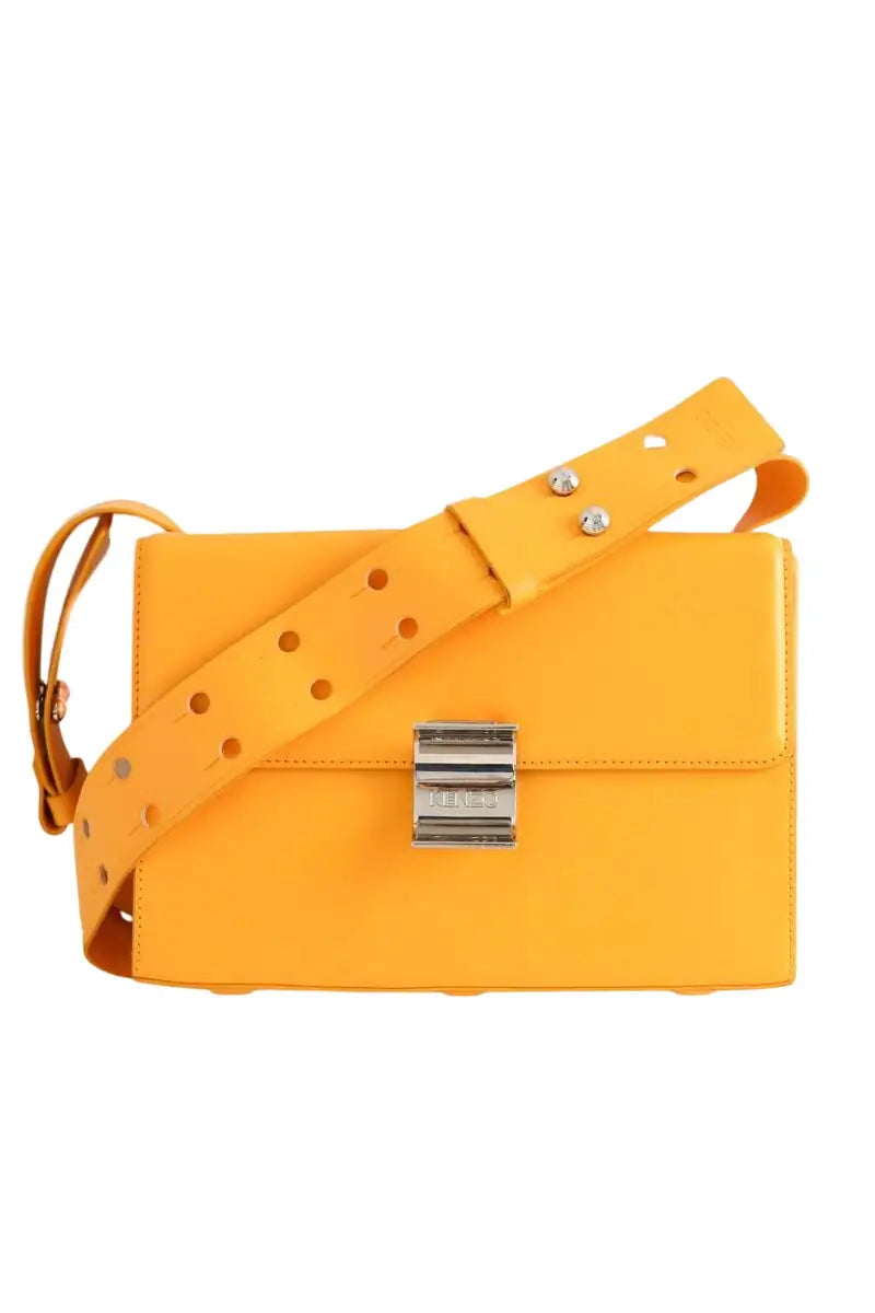 Sac à bandoulière Kenzo Jaune en Synthétique - Seconde Main