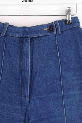 Jean droit Sandro Bleu en Coton