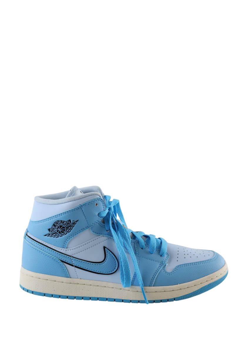 Baskets hautes Nike Air Jordan 1 Bleu