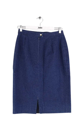 Jupe Burberry Bleu en Coton, taille XXL - Seconde Main