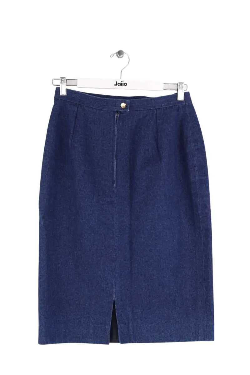 Jupe Burberry Bleu en Coton, taille XXL - Seconde Main