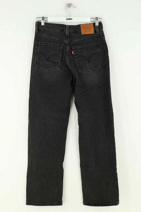Jean droit Levi's Noir en Coton
