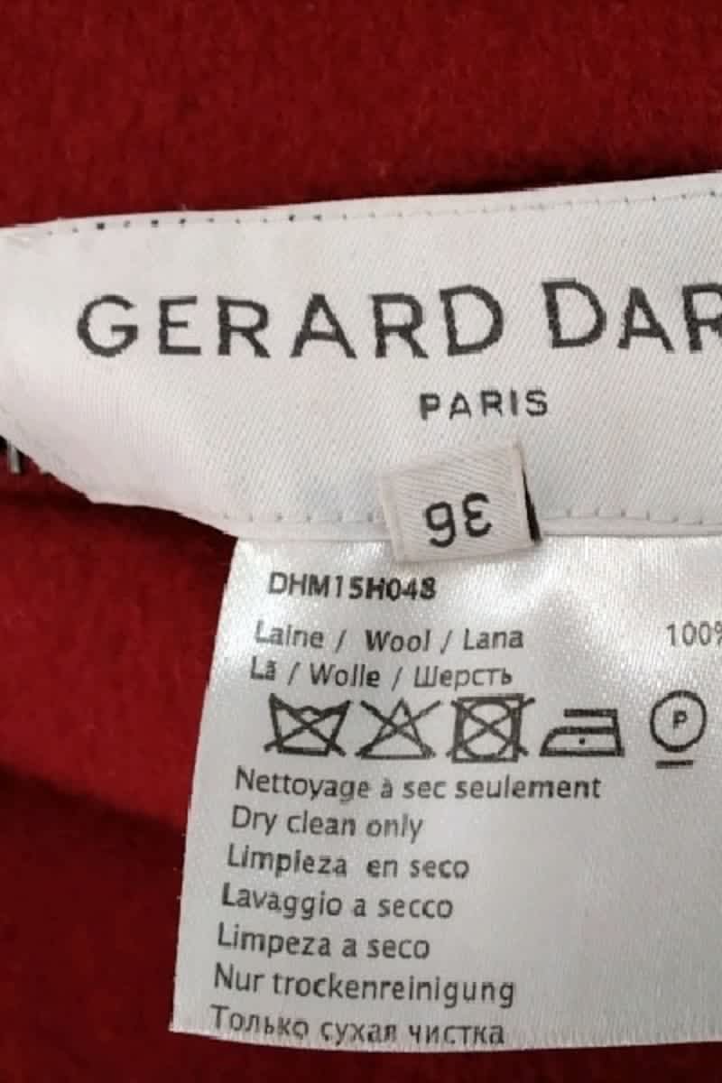 Manteau Gerard Darel  Rouge