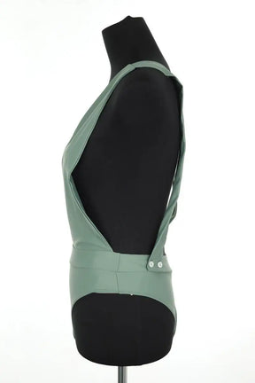 Maillot de bain Luz César Kaki en Polyamide