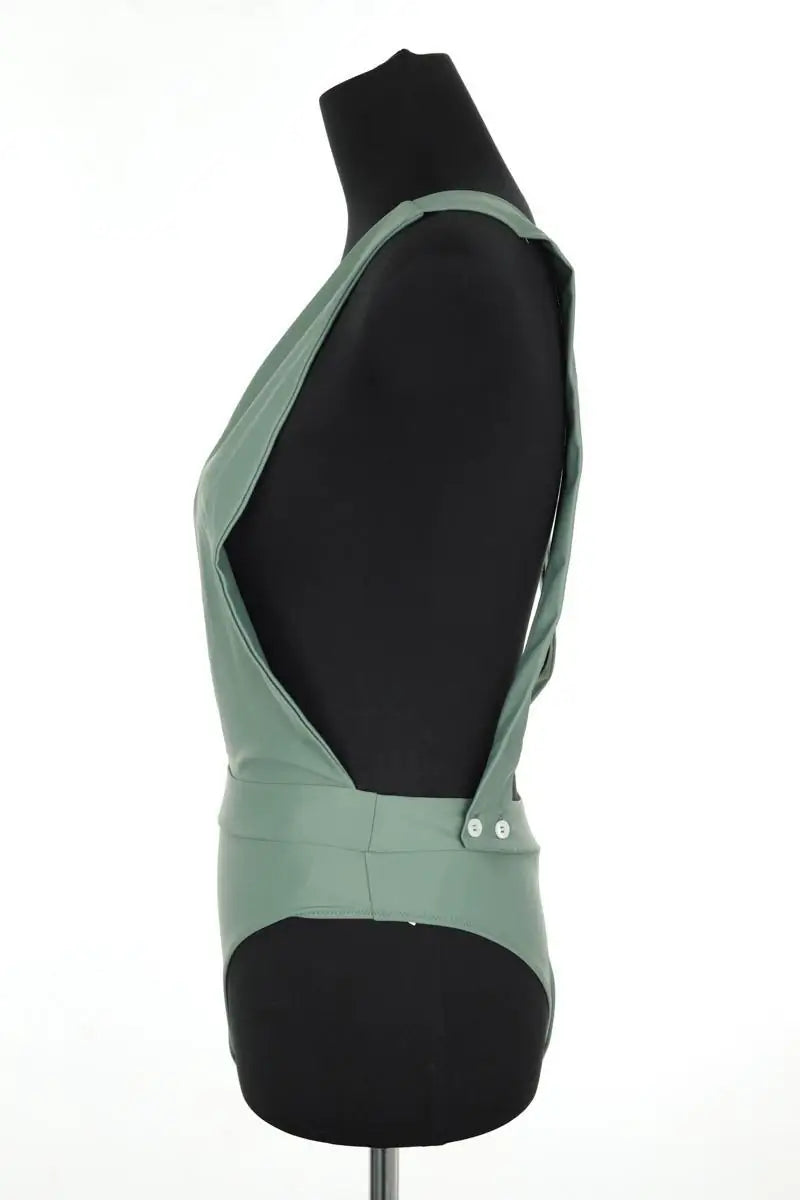 Maillot de bain Luz César Kaki en Polyamide