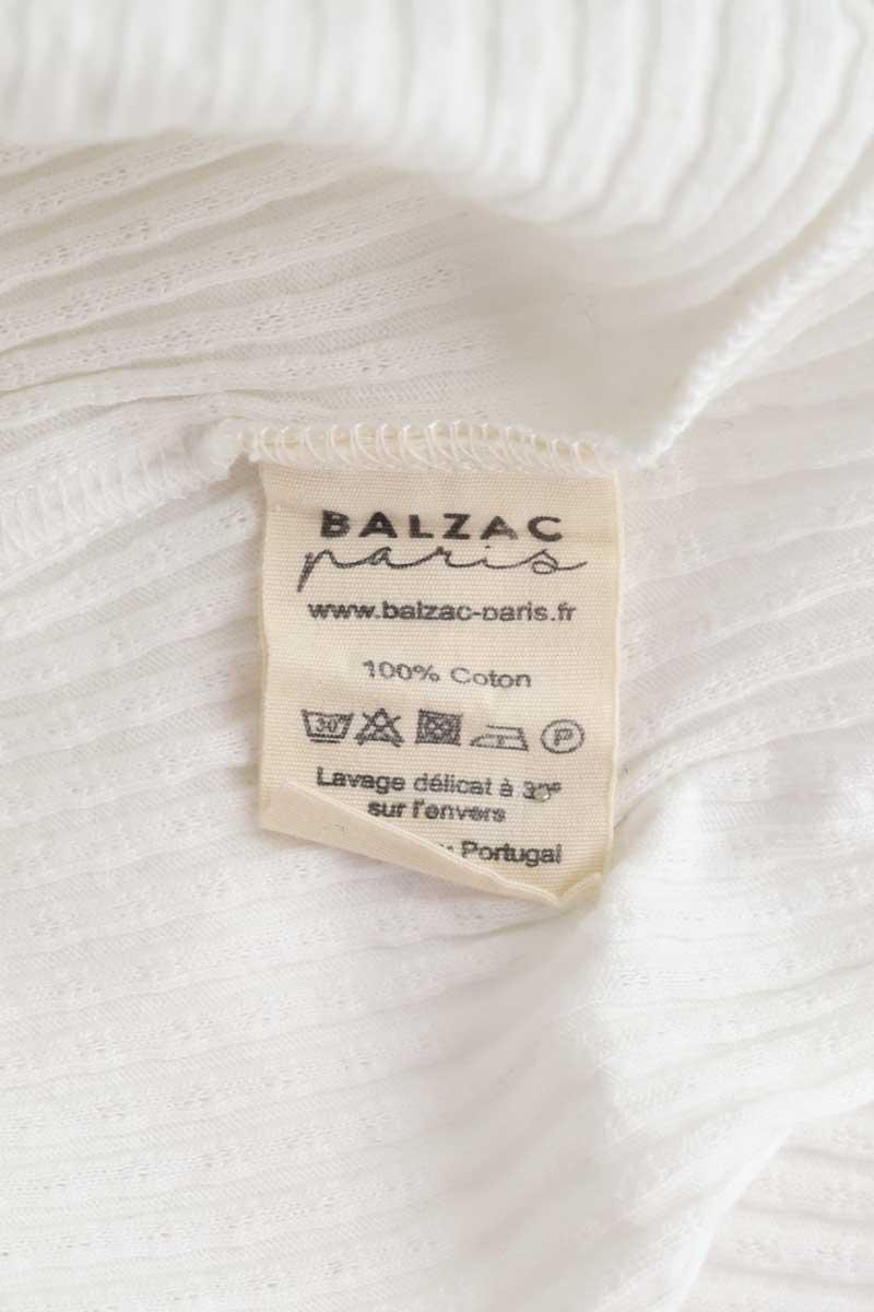 Top Balzac  Blanc