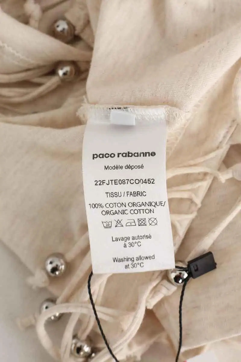 Top Paco Rabanne  Beige