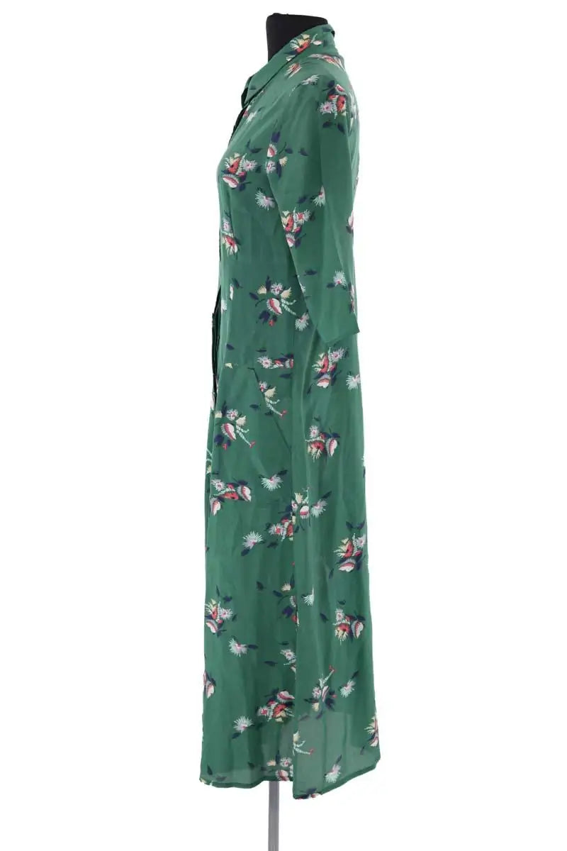 Robe Ba&Sh Vert en Soie