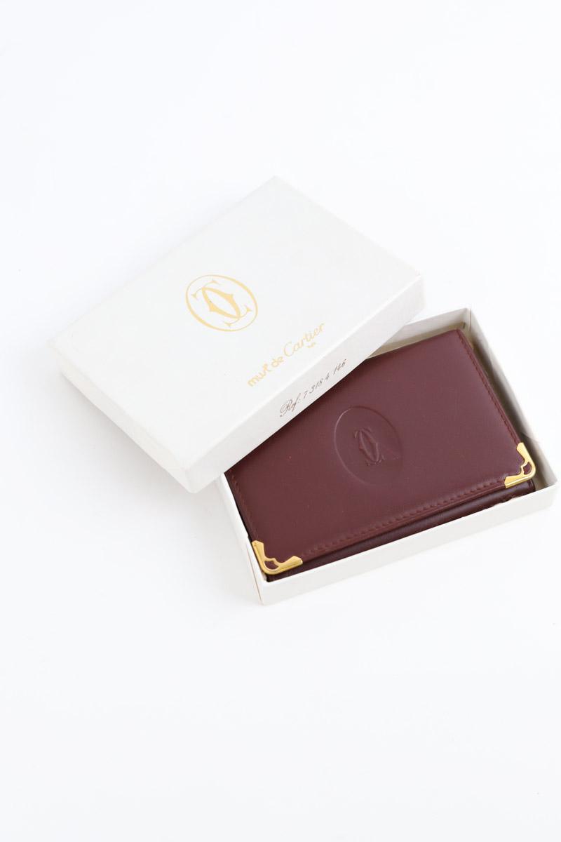 Porte-cartes Cartier  Bordeaux