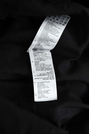 Mi-longueur Sandro  Noir