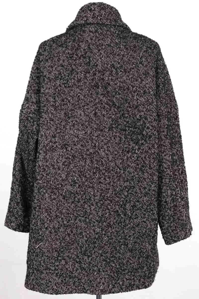 Manteau Ba&Sh Anthracite en Laine