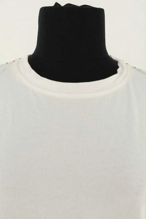 T-shirt Maje Blanc en Viscose