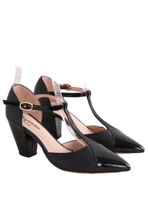 Talons Repetto Noir en Cuir