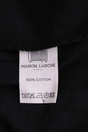 T-shirt Maison Labiche Noir en Coton
