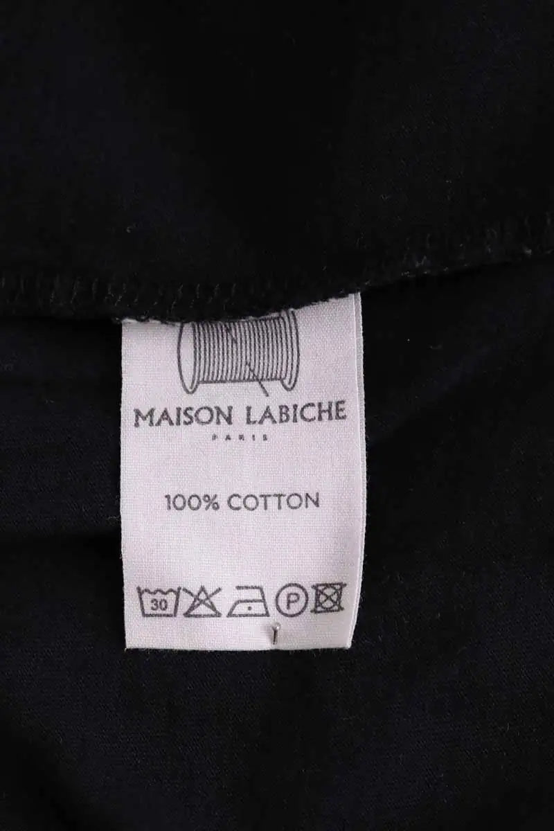 T-shirt Maison Labiche Noir en Coton