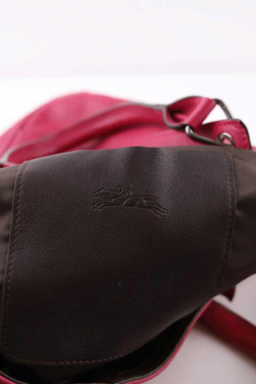 Bandoulière Longchamp  Rose