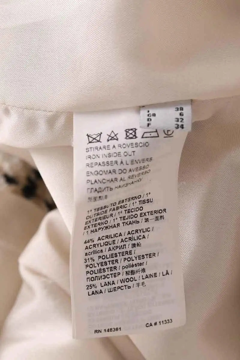Manteau Pinko Blanc en Synthétique