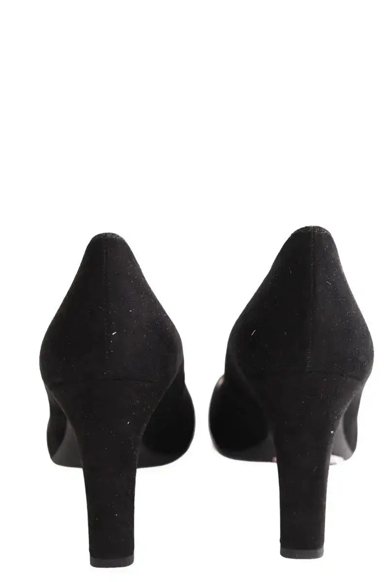 Talons LK Bennett Tess Noir en Daim