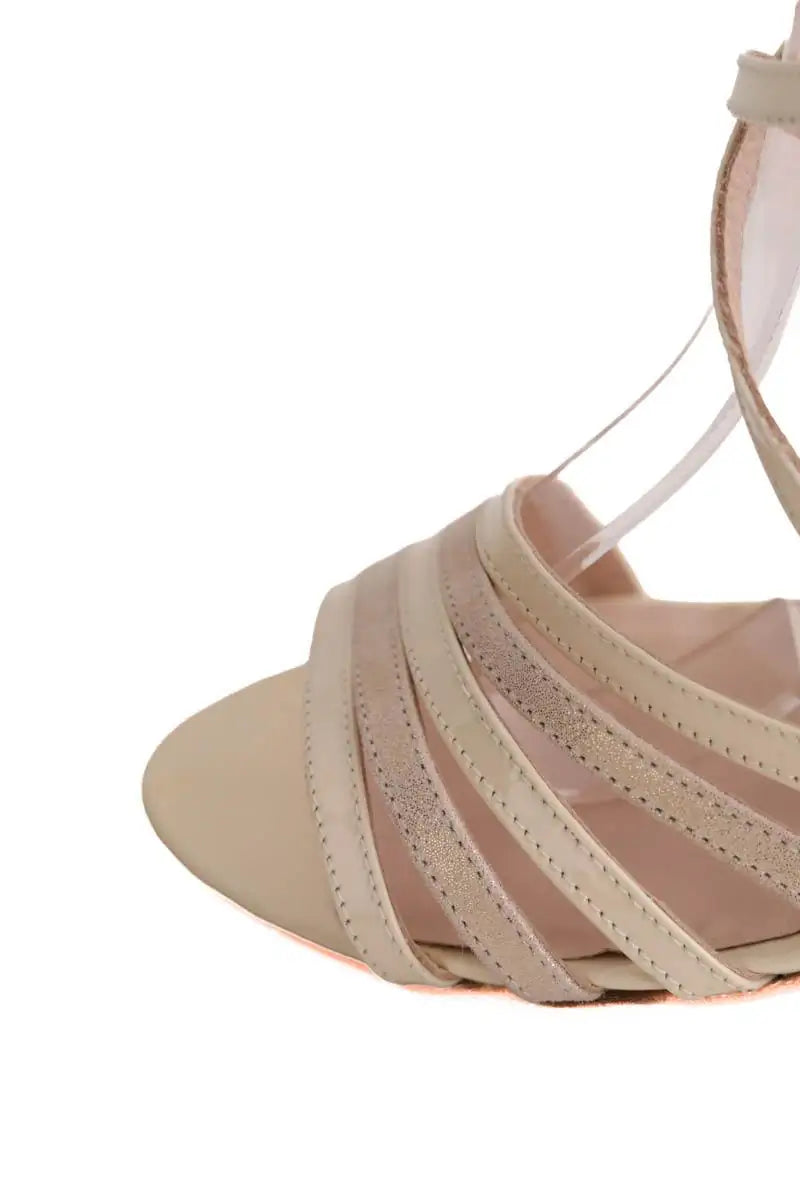 Talons Repetto Beige en Plastique