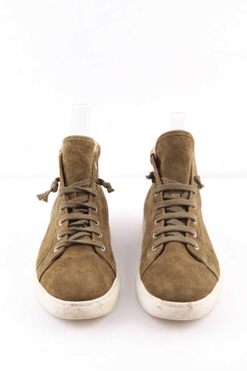 Baskets Ralph Lauren  Kaki