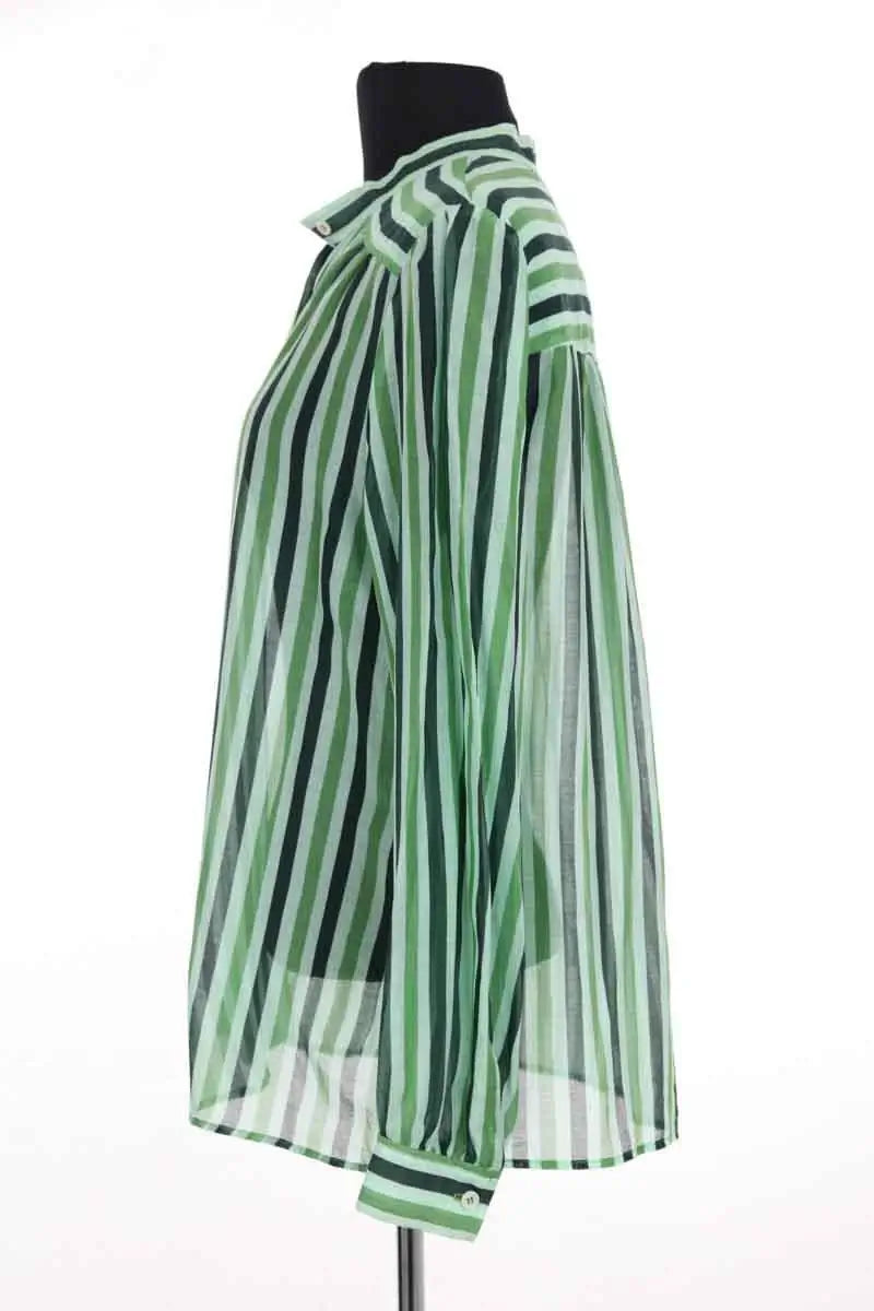 Chemise Gerard Darel Vert en Coton
