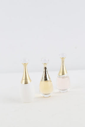 5 parfums miniatures Dior  
