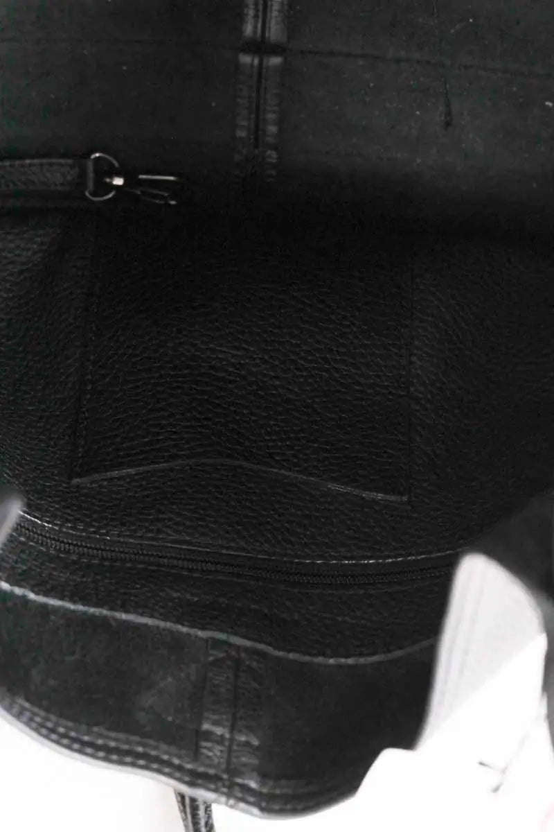 Sac porté épaule Longchamp Roseau Noir en Cuir