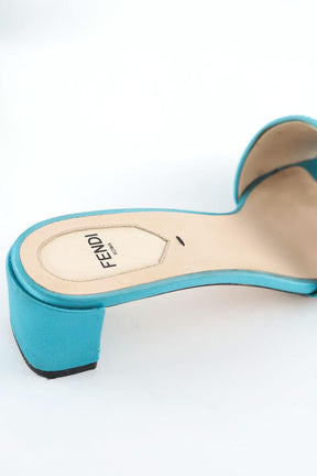 Talons Fendi  Bleu