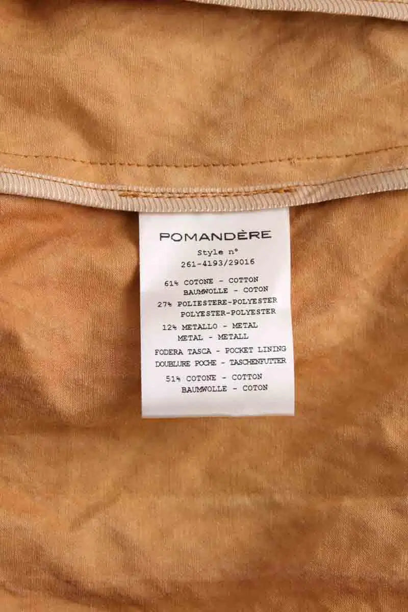 Veste Pomandère Orange en Coton