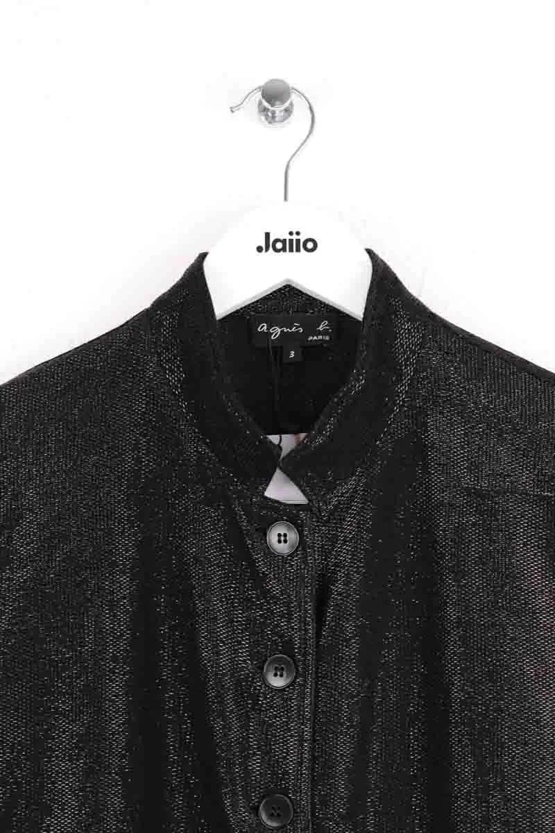 Gilet Agnès B. Noir en Viscose